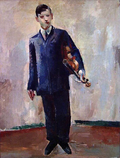 The Violinist, 1927, Bjarne Ness