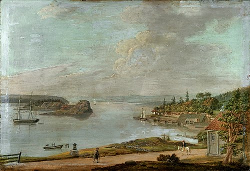 Vækerø, 1835, Ferdinand Jonas Gjøs