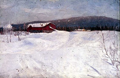 Lille Frøen gård, 1885, Harald Bertrand
