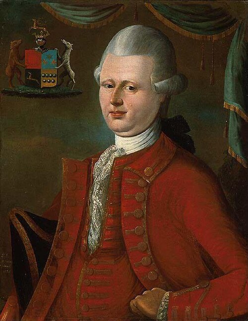 Portrait of Joachim G. Gyldenkrantz, 1794, Johan Carl Christian Michaelsen