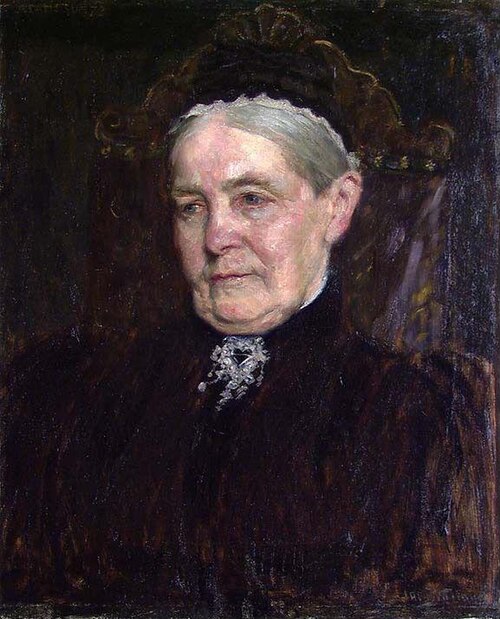 Portrait of Mrs. Henriette Diriks, b. Munch, 1897, Jacob Bratland