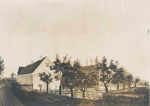 Falkenborg gård, 1820, Johannes Finne Rosenvinge