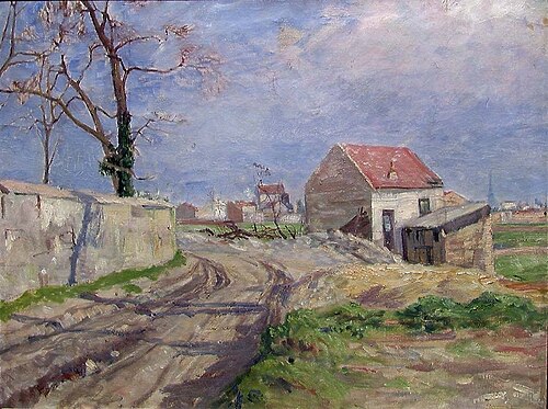 From the Outskirt of Paris, 1890, Jorgen Sorensen