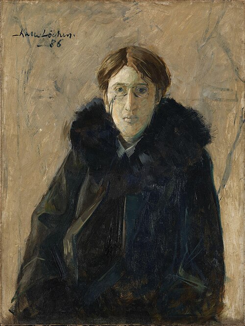 Portrait of the Actor B. K., 1886, Kalle Løchen