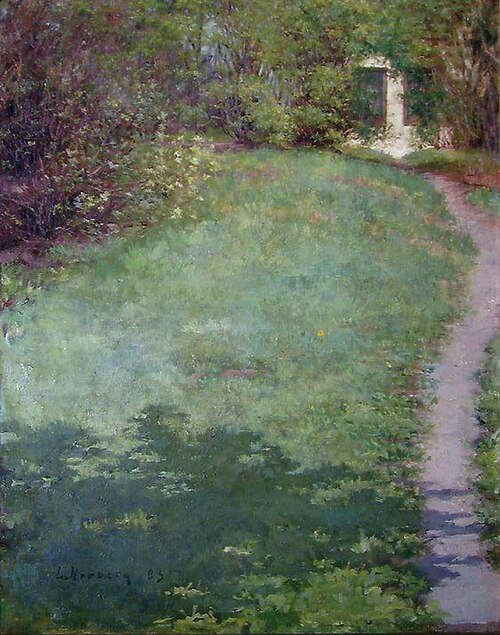 Paysage, 1883, Lorentz Norberg