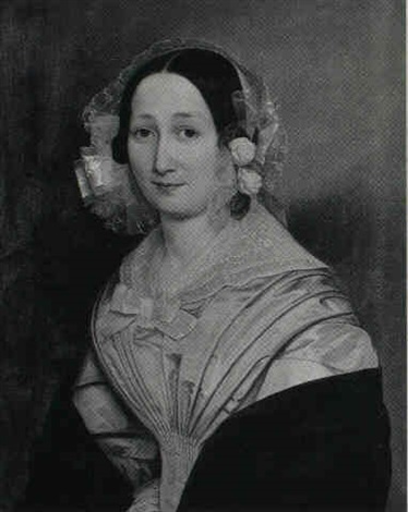 Portrait of Ernestine Drewsen., 1850, Louis Auguste François Aumont