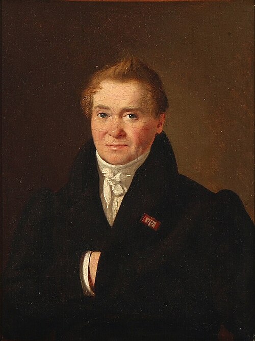 Claus Schall, musical director of the Royal Danish Orchestra., 1850, Louis Auguste François Aumont