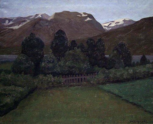Landscape from Sogn, 1903, Michaloff Wigdehl