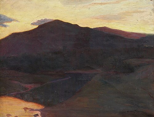 Kveld, 1894, Oluf Wold-Torne
