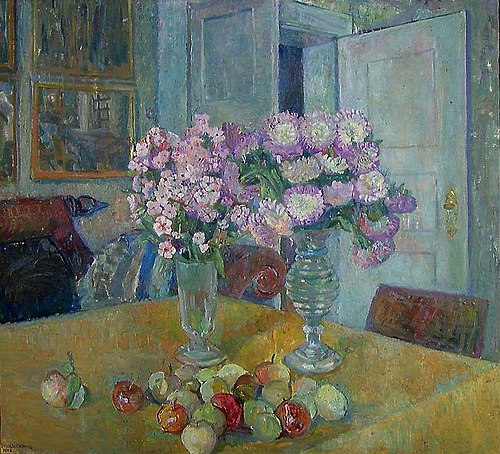 Autumn Flowers and Apples, 1908, Oluf Wold-Torne