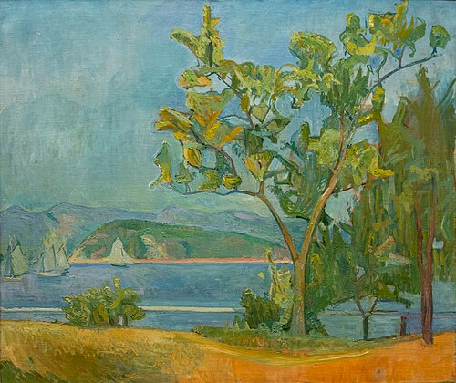Landscape from Holmsbu, 1911, Oluf Wold-Torne
