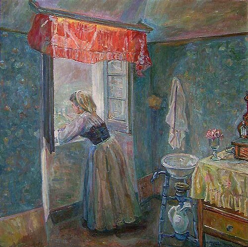 Italian Interior, 1905, Oluf Wold-Torne