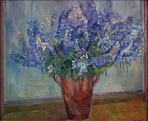 Lupines, 1913, Oluf Wold-Torne
