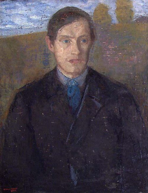 Portrait of the Painter Thorvald Erichsen, 1898, Oluf Wold-Torne