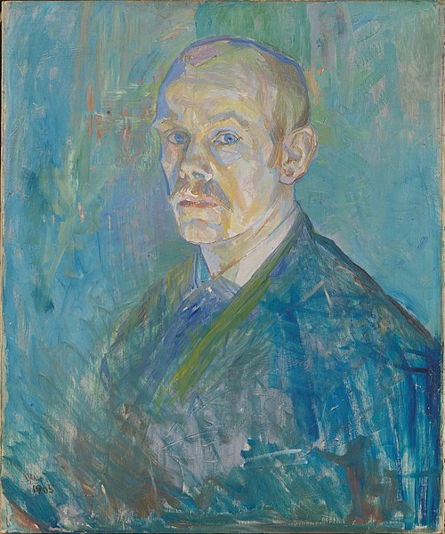 Self-Portrait, 1905, Oluf Wold-Torne