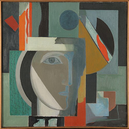 Composition with a Head, 1925, Ragnhild Kaarbø