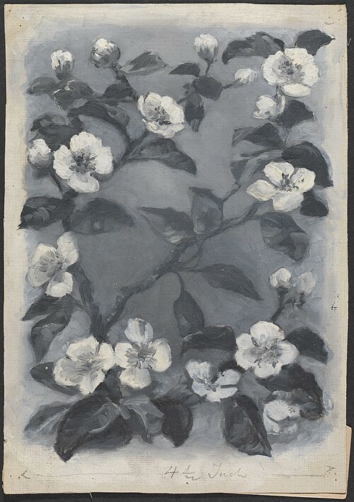 Epleblomster, 1894, Wilhelm Peters