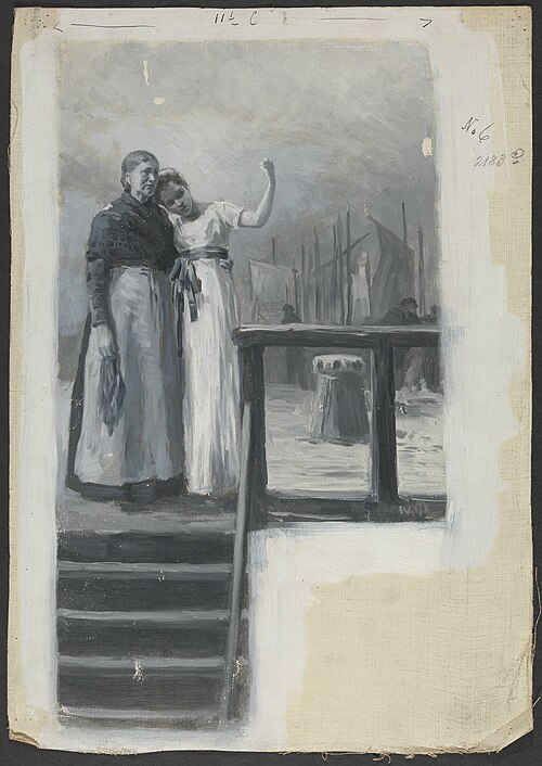 Avskjed, 1894, Wilhelm Peters