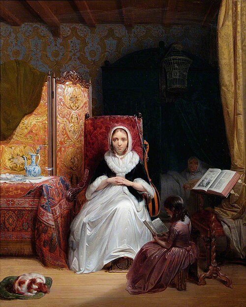 Dutch Interior, 1845, Wilhelmus Cornelius Chimaer van Oudendorp