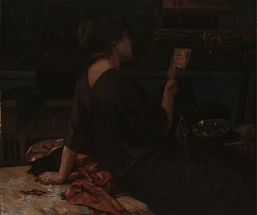 In the Boudoir, 1872, Marinus van der Maarel