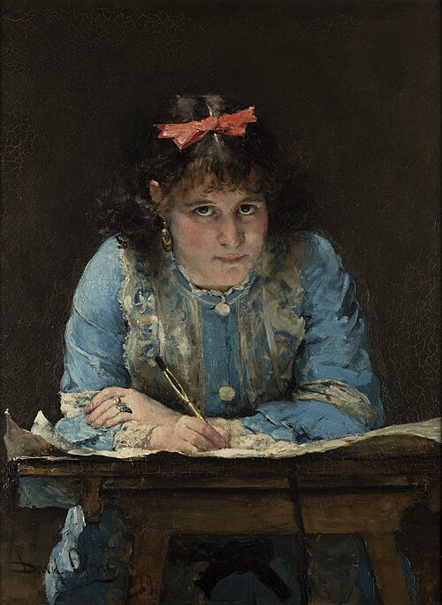 De teekening, 1879, David Oyens