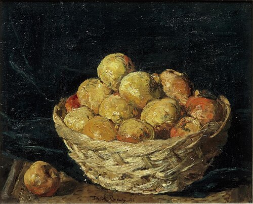 Mand met appelen, 1896, David Oyens
