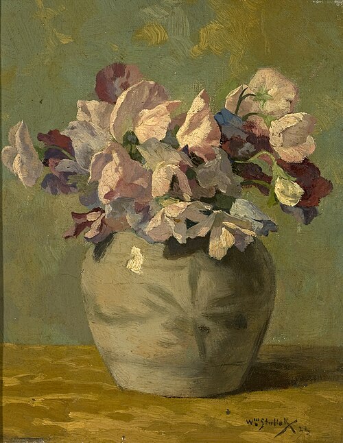 Bloemstilleven, 1922, Willem Steelink