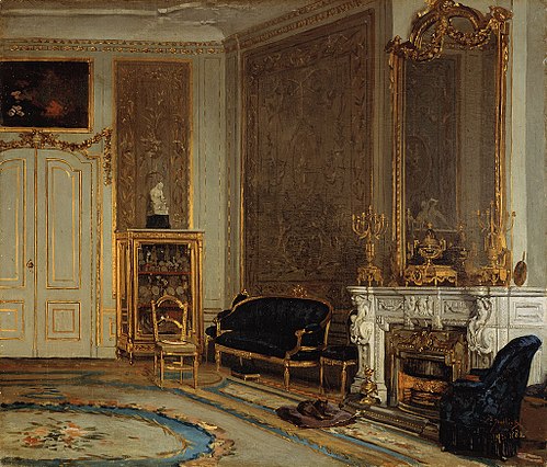 A Room in the House of Louisa and Abraham Willet-Holthuysen, Herengracht 605, 1882, Willem Steelink