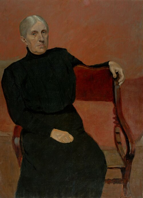 Portrait of Mother (variation II), 1912, Herbert Masaryk