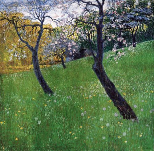 An orchard in springtime, 1912, Hugo Baar