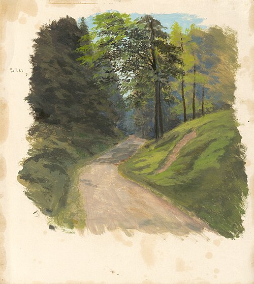 Mountain Road, 1850, Jan Nowopacký