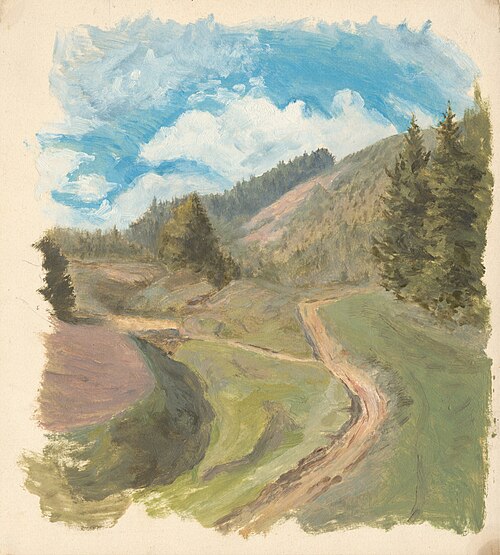 Fork in the Road, 1850, Jan Nowopacký