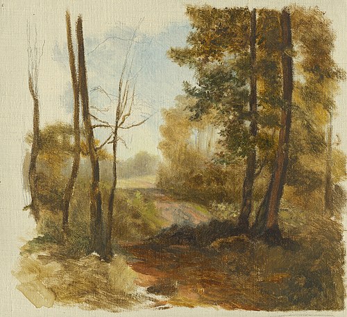 Forest Path, 1850, Jan Nowopacký