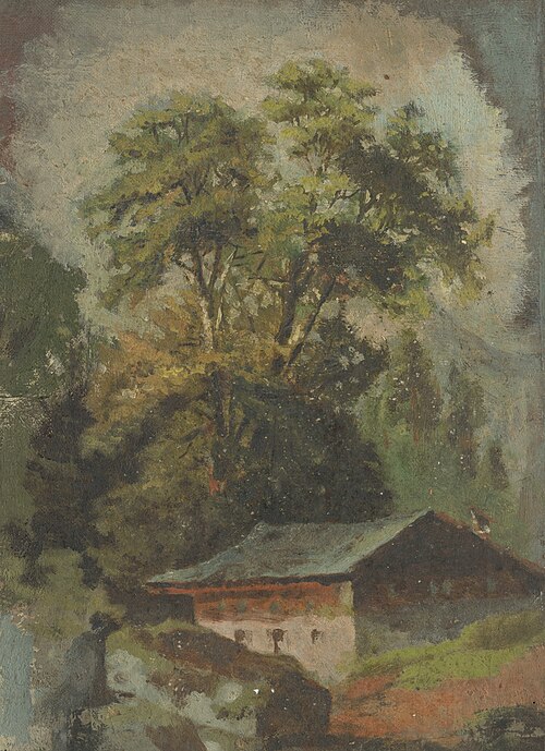 Gamekeeper's Lodge, 1850, Jan Nowopacký