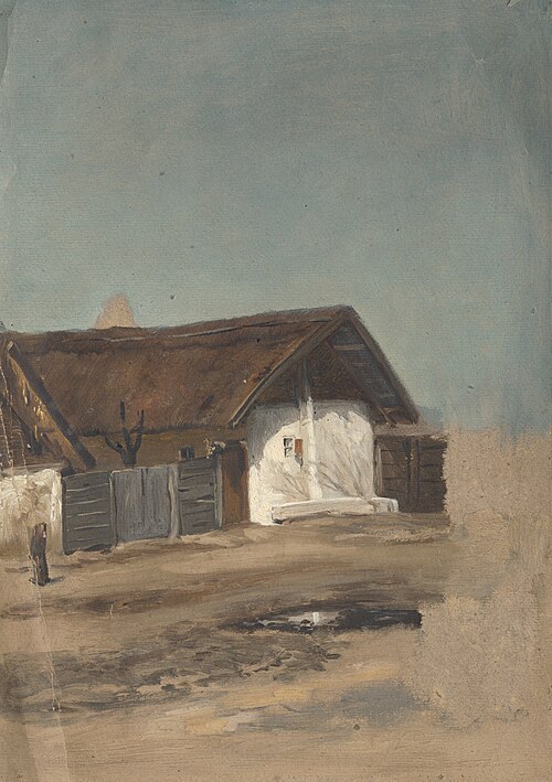 Village House, 1860, Jan Nowopacký