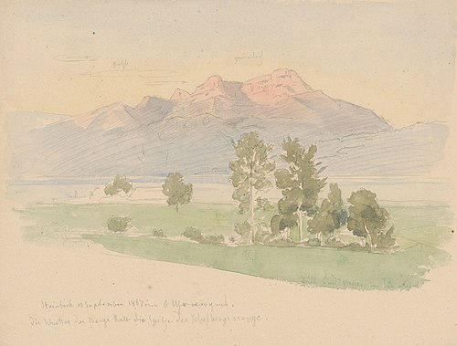Motif from Steinbach, 1864, Jan Novopacky