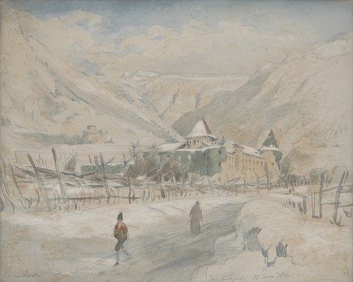 Tirolská krajina, 1871, Jan Novopacky