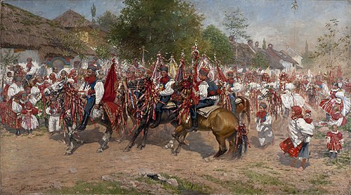 Ride of the Kings, 1897, Joža Uprka