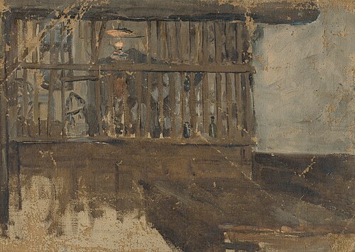 Tap in the Pub, 1885, Joža Uprka