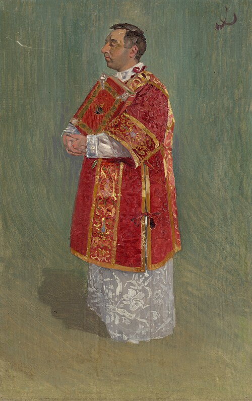 Figure of Clergyman, 1890, Joža Uprka