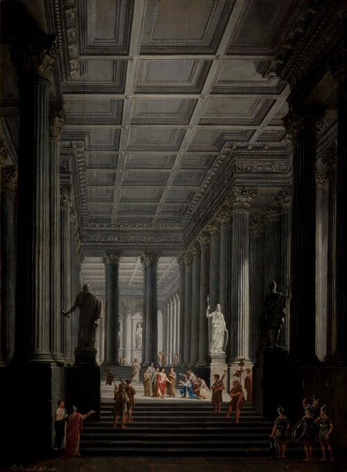 In an Ancient Palace, 1816, Ludvík Kohl