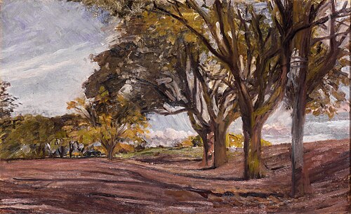Chestnut Avenue at the Hermitage., 1905, Albert Gottschalk