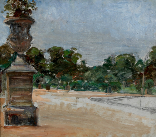 From the Tuileries Garden in Paris, 1889, Albert Gottschalk