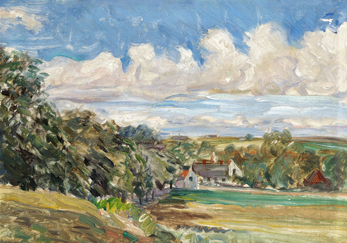 Landscape on a Summer's Day., 1897, Albert Gottschalk