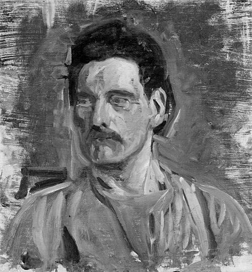 Mandsportræt, 1902, Albert Gottschalk