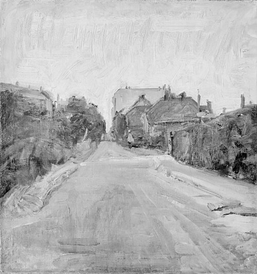 Gade. Udkanten af København, 1898, Albert Gottschalk
