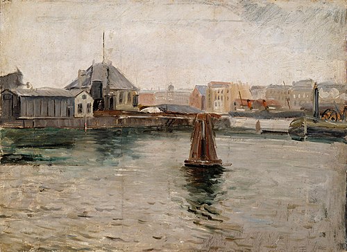 Näköala Havnegadelta, , Albert Gottschalk