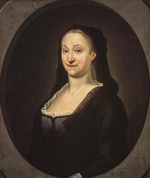 Portrait of an Old Lady, possibly Margaret Gordon, Mrs Alexander Duff of Braco (1668/9 - 1780), 1736, John Alexander