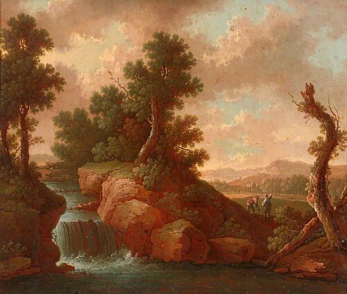 Landscape with a Waterfall, , Claes van Beresteyn