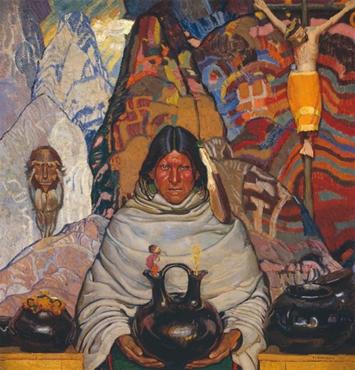 Superstition, 1921, Ernest Leonard Blumenschein